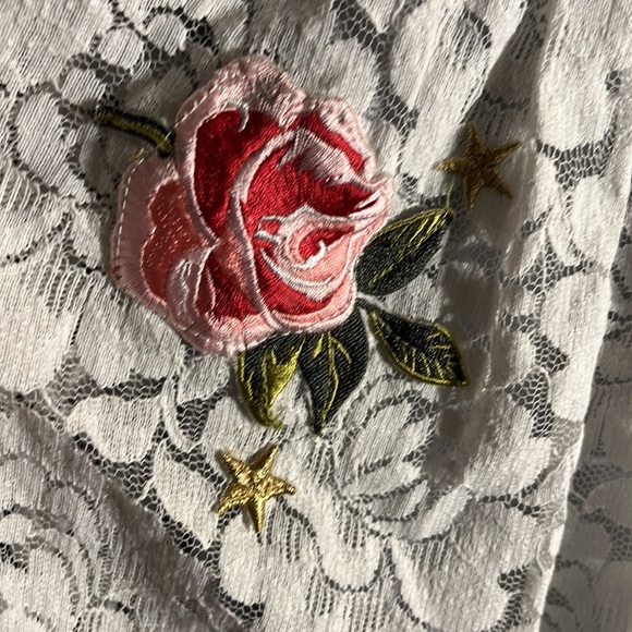 Lace with Pink Roses 01 Dress - Picture 5 of 7